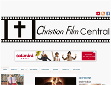 Tablet Screenshot of christianfilmcentral.com